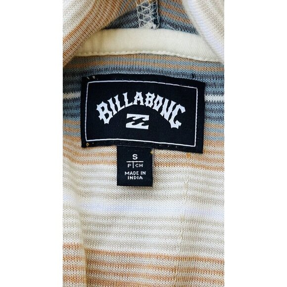 BILLABONG Men's Striped Flecker Sancho STN Hoodie Size Small M6403BSA - Picture 6 of 11